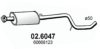 ASSO 02.6047 Middle Silencer